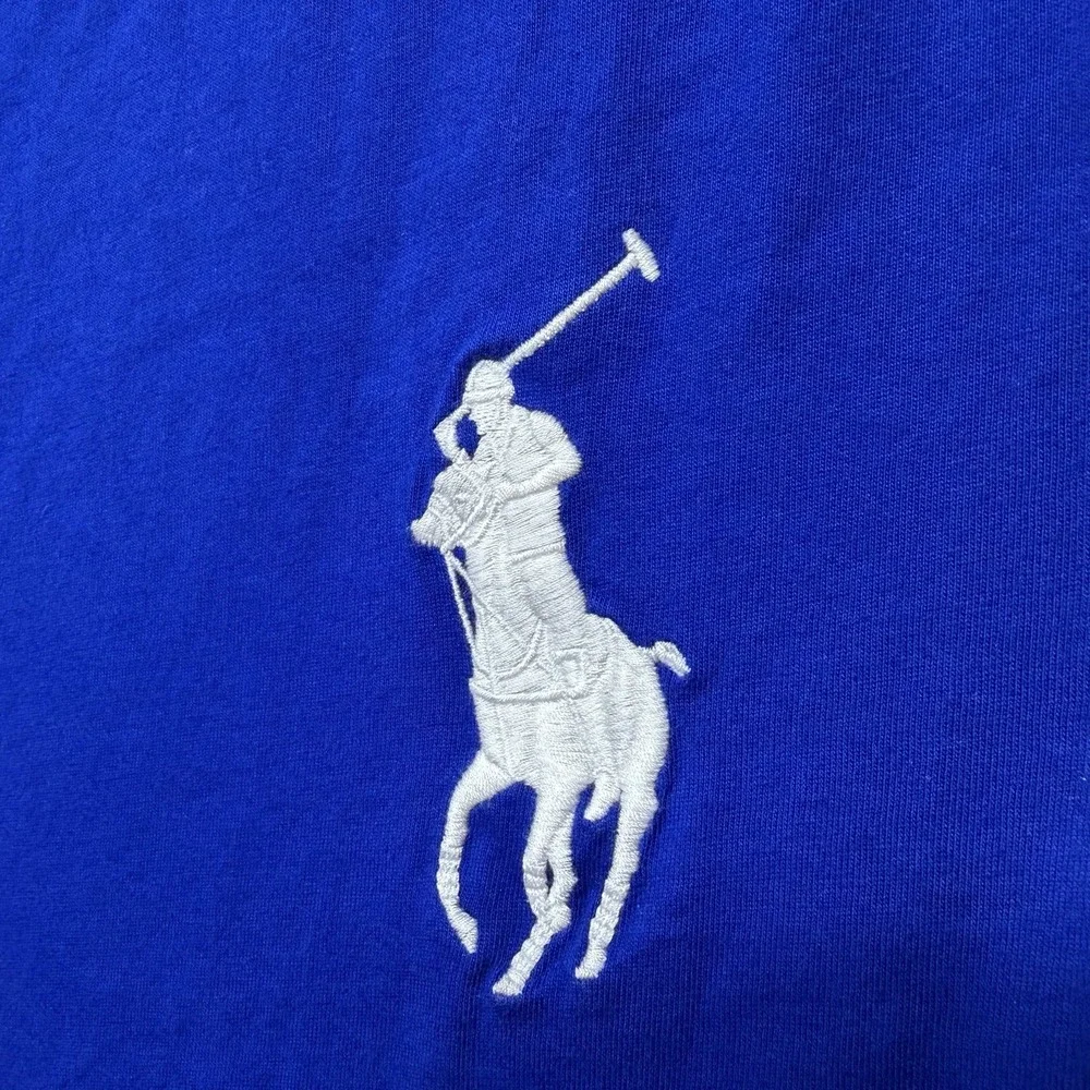 Polo Ralph Lauren Big Pony T-Shirt Boys L 14-16 Color Blocked 100%Cotton‎
